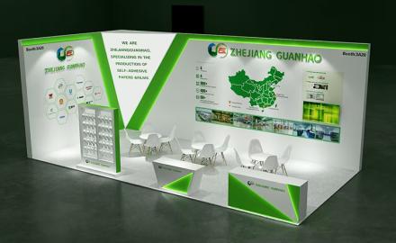 Zhejiang Guanhao Functional Materials Co., Ltd nahm am September 2025 an der Label Expo Europe teil
